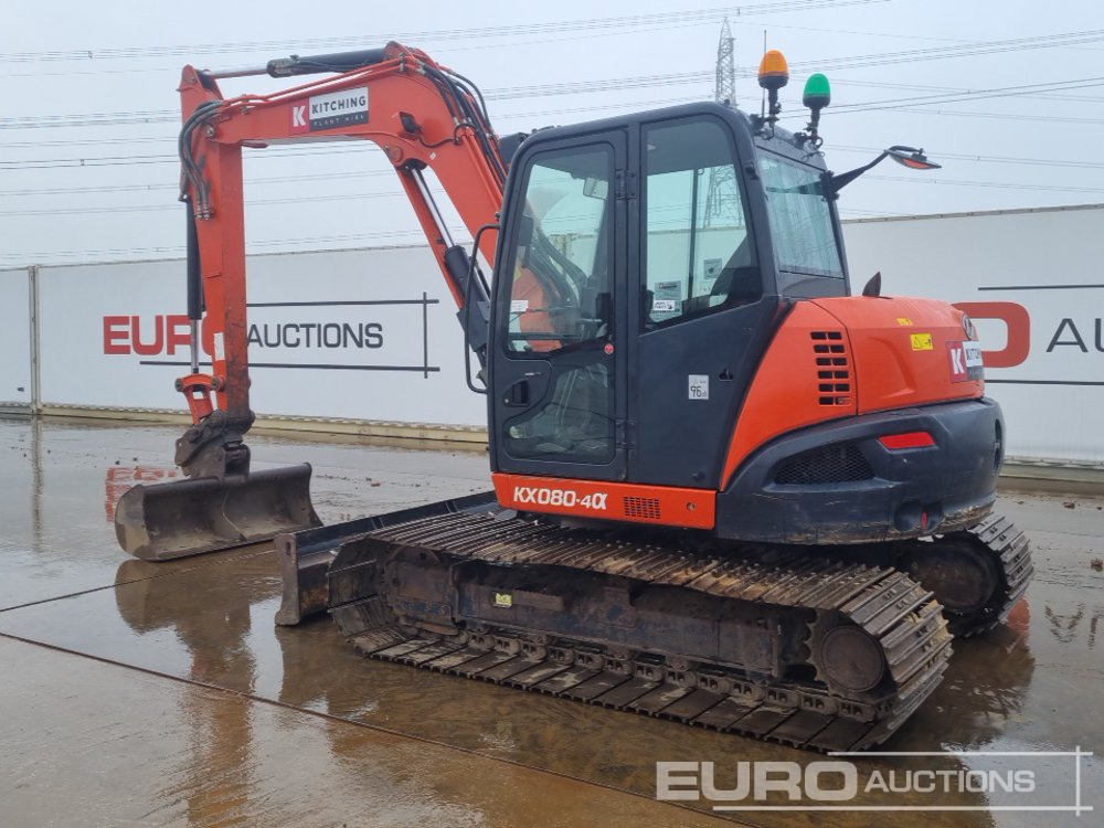 2017 Kubota KX080-4A - Miniexcavadora: foto 3 2017 Kubota KX080-4A - Miniexcavadora: foto 3