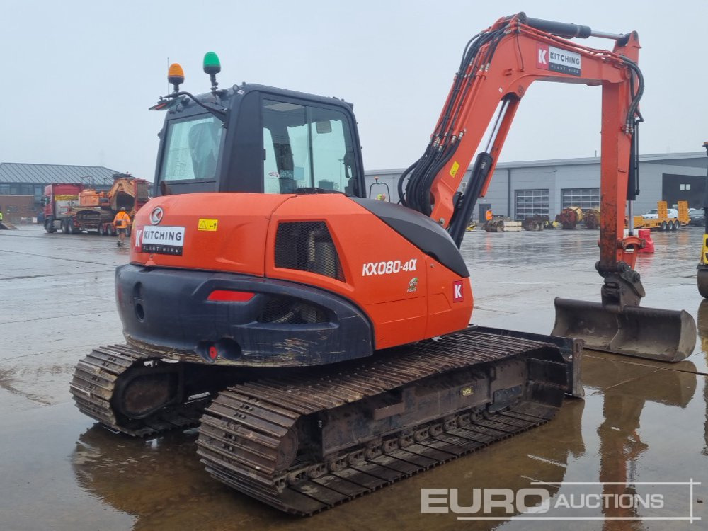 2017 Kubota KX080-4A - Miniexcavadora: foto 5 2017 Kubota KX080-4A - Miniexcavadora: foto 5