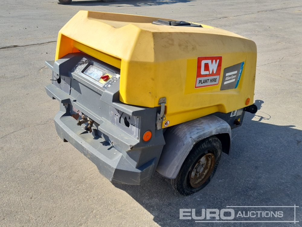 2018 Atlas Copco XAS 48 - Compresor de aire: foto 5 2018 Atlas Copco XAS 48 - Compresor de aire: foto 5