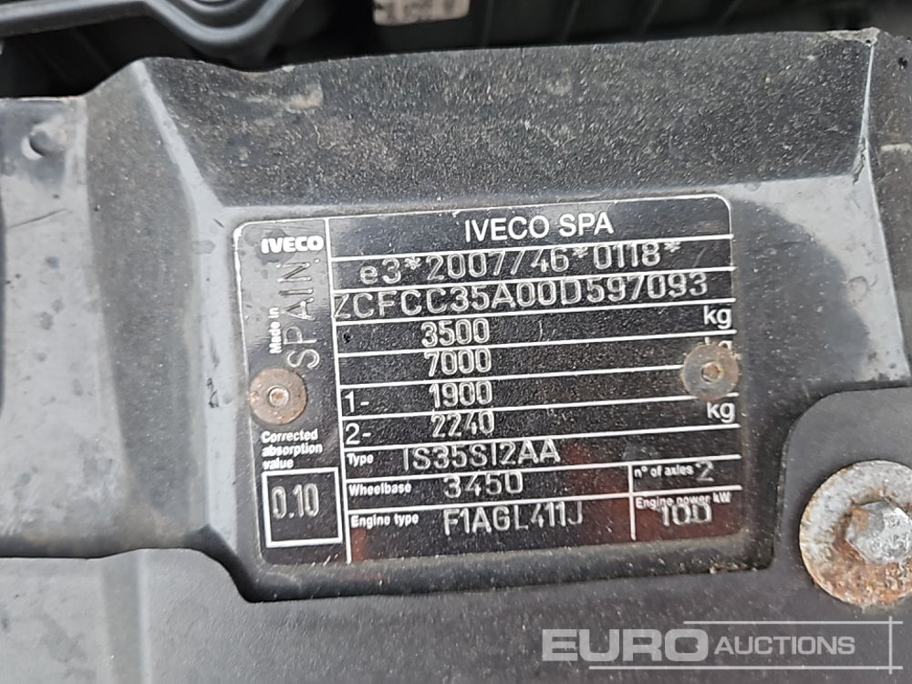 Furgoneta caja abierta 2018 Iveco Daily: foto 35 Furgoneta caja abierta 2018 Iveco Daily: foto 35