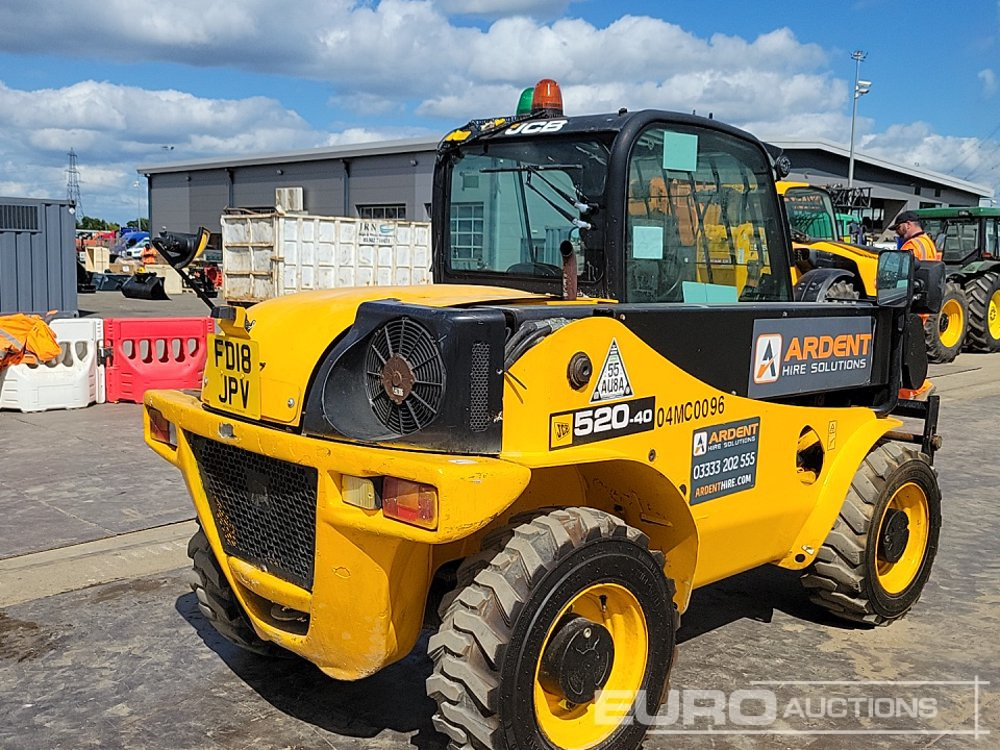 2018 JCB 520-40 - Manipulador telescópico: foto 5 2018 JCB 520-40 - Manipulador telescópico: foto 5