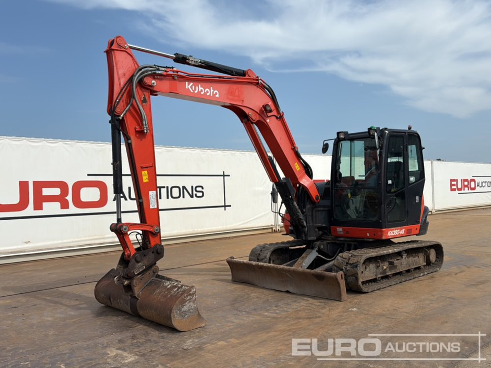 2018 Kubota KX080-4 - Miniexcavadora: foto 1 2018 Kubota KX080-4 - Miniexcavadora: foto 1