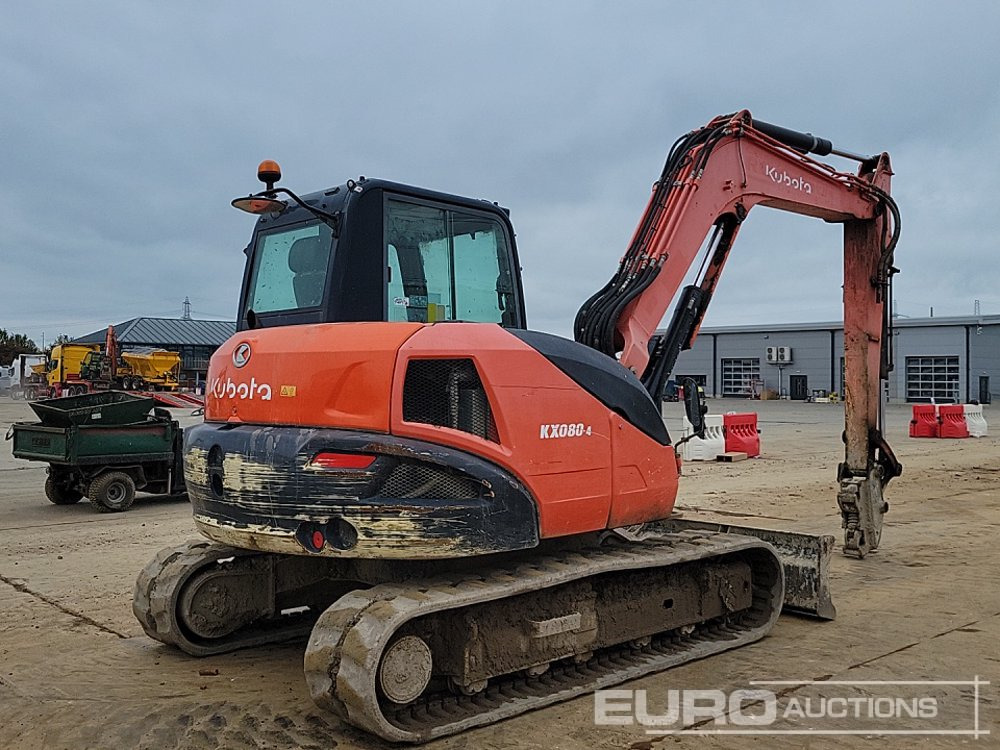 2018 Kubota KX080-4A - Miniexcavadora: foto 5 2018 Kubota KX080-4A - Miniexcavadora: foto 5