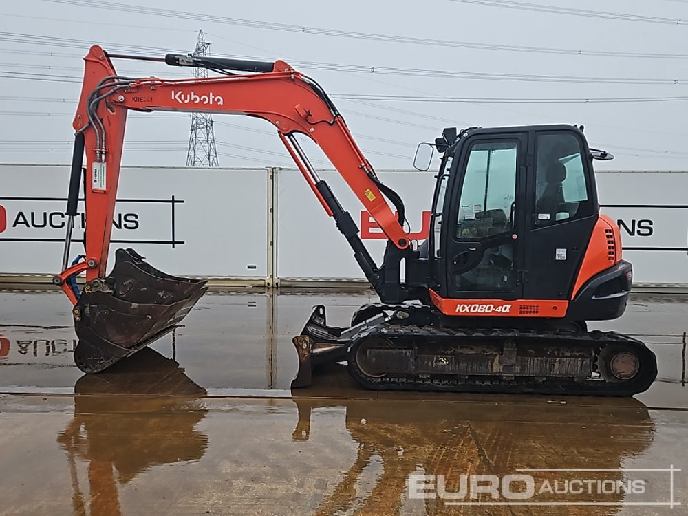 2018 Kubota KX080-4A - Miniexcavadora: foto 2 2018 Kubota KX080-4A - Miniexcavadora: foto 2