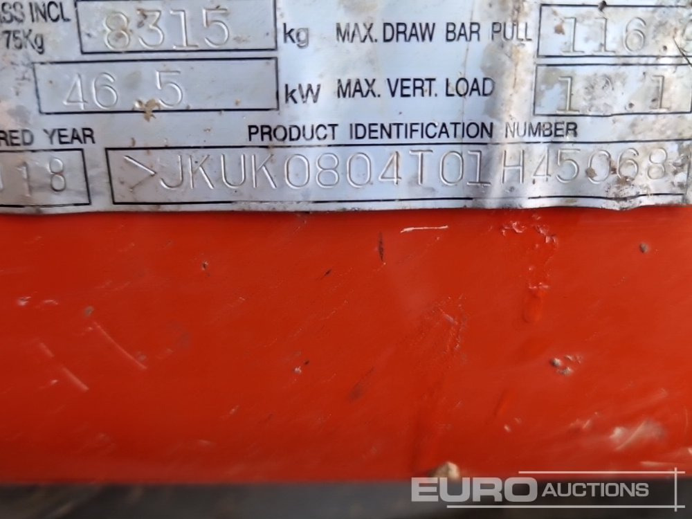 Miniexcavadora 2018 Kubota KX080-4A: foto 50