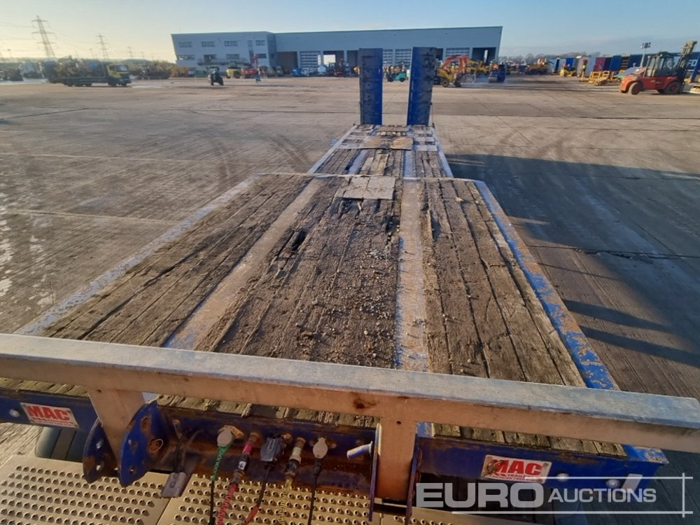 Semirremolque góndola rebajadas 2018 McCauley Tri Axle Step Frame Low Loader Trailer, Out Riggers, Hydraulic Ramps: foto 8