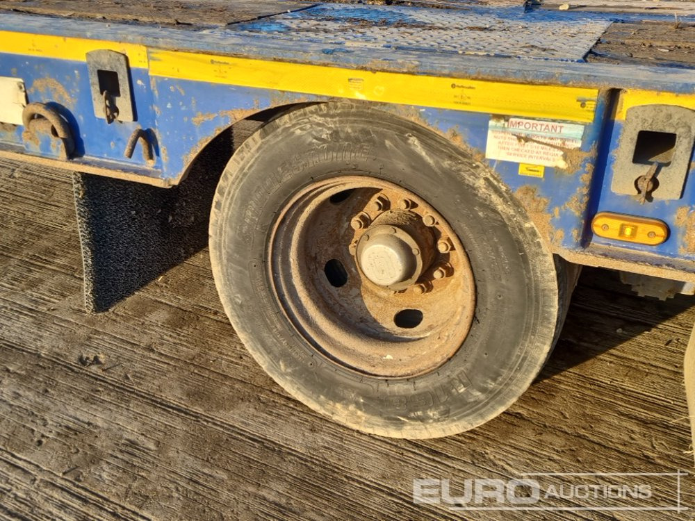 Semirremolque góndola rebajadas 2018 McCauley Tri Axle Step Frame Low Loader Trailer, Out Riggers, Hydraulic Ramps: foto 12