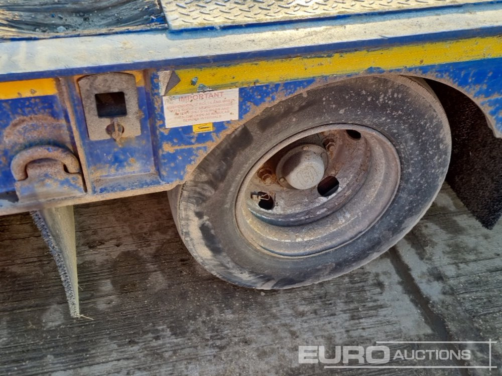 Semirremolque góndola rebajadas 2018 McCauley Tri Axle Step Frame Low Loader Trailer, Out Riggers, Hydraulic Ramps: foto 10