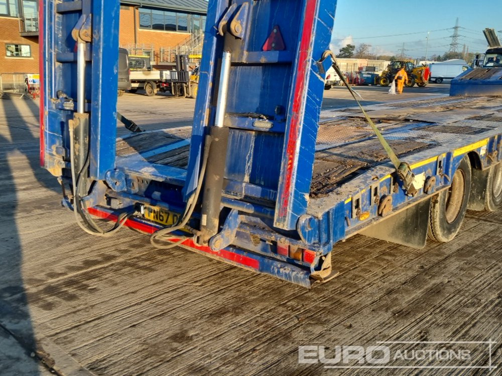 Semirremolque góndola rebajadas 2018 McCauley Tri Axle Step Frame Low Loader Trailer, Out Riggers, Hydraulic Ramps: foto 35