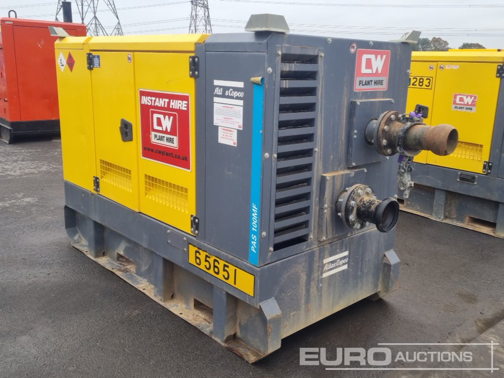 2019 Atlas Copco PAS 100 MF 250 CNP - Bomba de agua: foto 5 2019 Atlas Copco PAS 100 MF 250 CNP - Bomba de agua: foto 5
