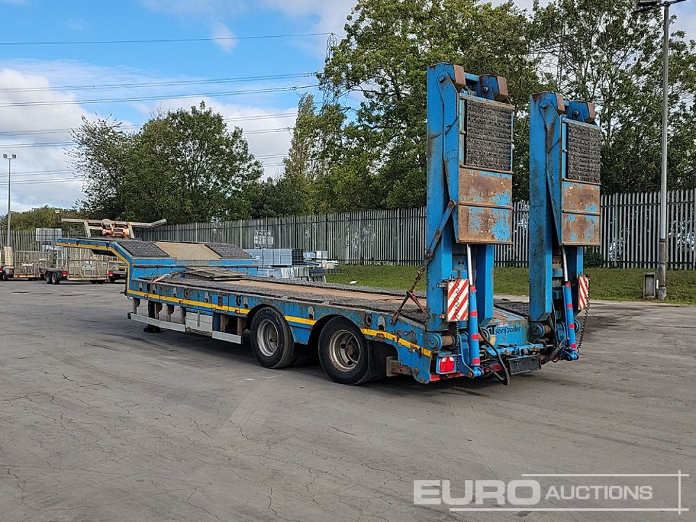 2019 Gurlesenyil Twin Axle Step Frame Low Loader Trailer, Outriggers, Winch, Hydraulic Fliptoe Ramps - Semirremolque góndola rebajadas: foto 3 2019 Gurlesenyil Twin Axle Step Frame Low Loader Trailer, Outriggers, Winch, Hydraulic Fliptoe Ramps - Semirremolque góndola rebajadas: foto 3