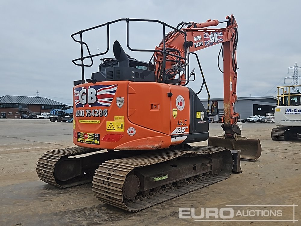 2019 Hitachi ZX135US-6 - Excavadora de cadenas: foto 5 2019 Hitachi ZX135US-6 - Excavadora de cadenas: foto 5