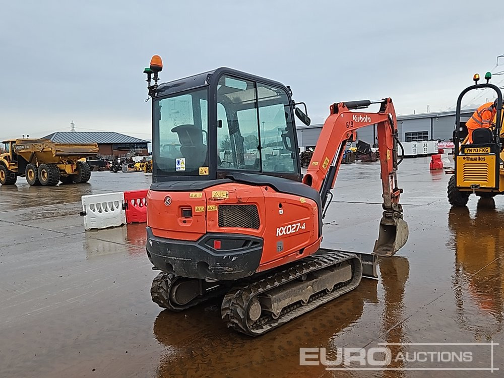 2019 Kubota KX027-4 - Miniexcavadora: foto 5 2019 Kubota KX027-4 - Miniexcavadora: foto 5