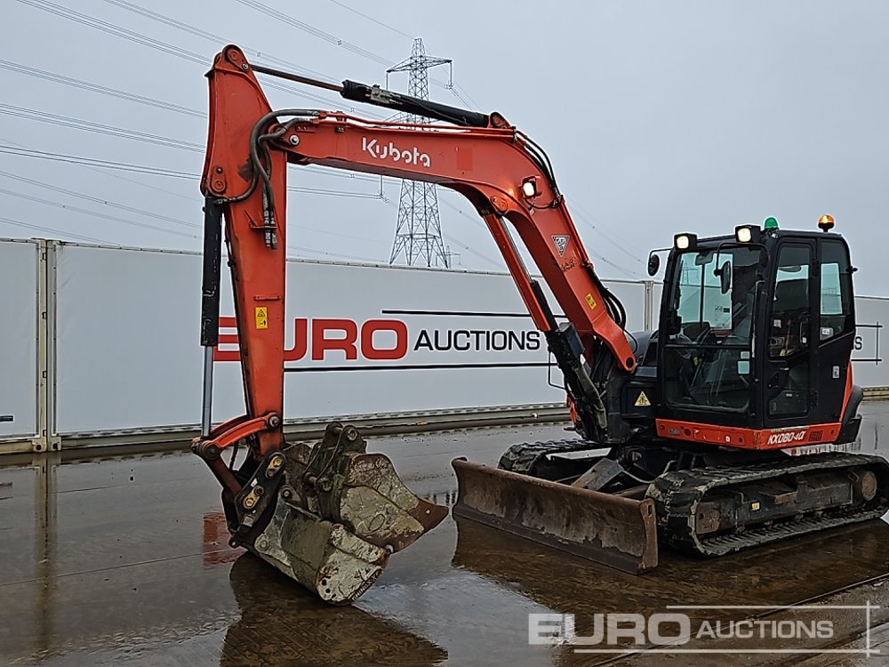 2019 Kubota KX080-4A - Miniexcavadora: foto 2 2019 Kubota KX080-4A - Miniexcavadora: foto 2