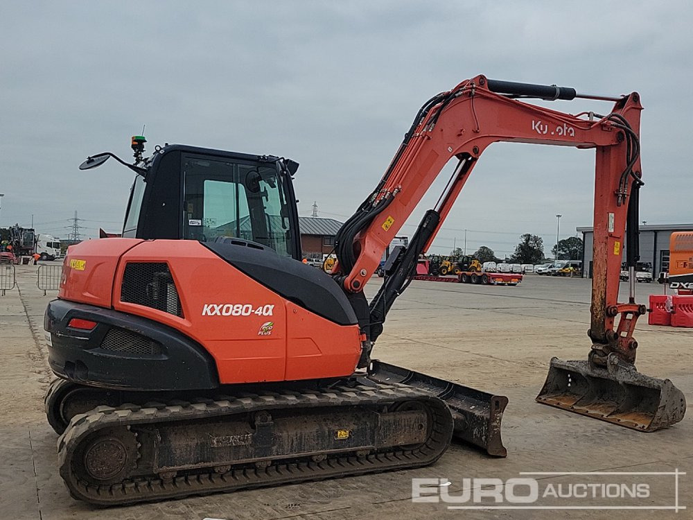 2019 Kubota KX080-4A - Miniexcavadora: foto 5 2019 Kubota KX080-4A - Miniexcavadora: foto 5