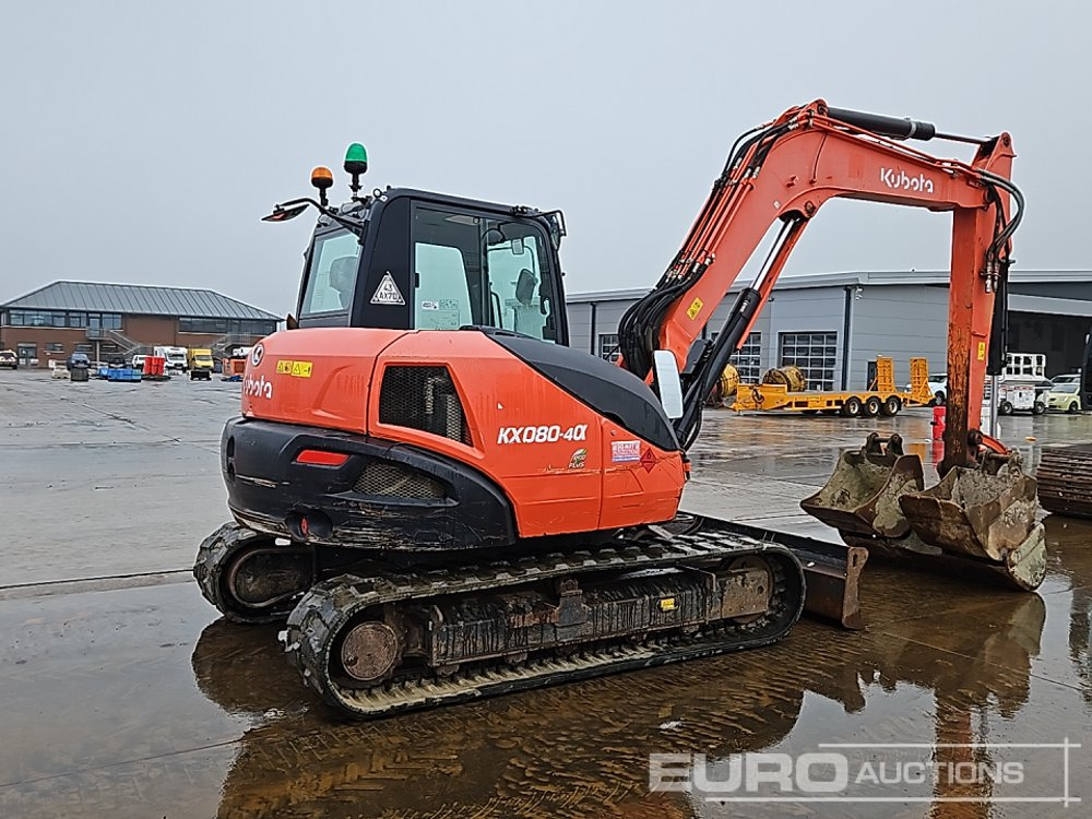 2019 Kubota KX080-4A - Miniexcavadora: foto 5 2019 Kubota KX080-4A - Miniexcavadora: foto 5