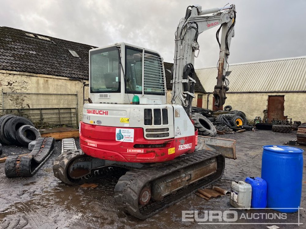2019 Takeuchi TB280FR - Miniexcavadora: foto 5 2019 Takeuchi TB280FR - Miniexcavadora: foto 5