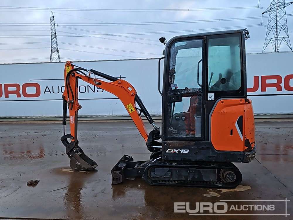 2020 Doosan DX19 - Miniexcavadora: foto 3 2020 Doosan DX19 - Miniexcavadora: foto 3