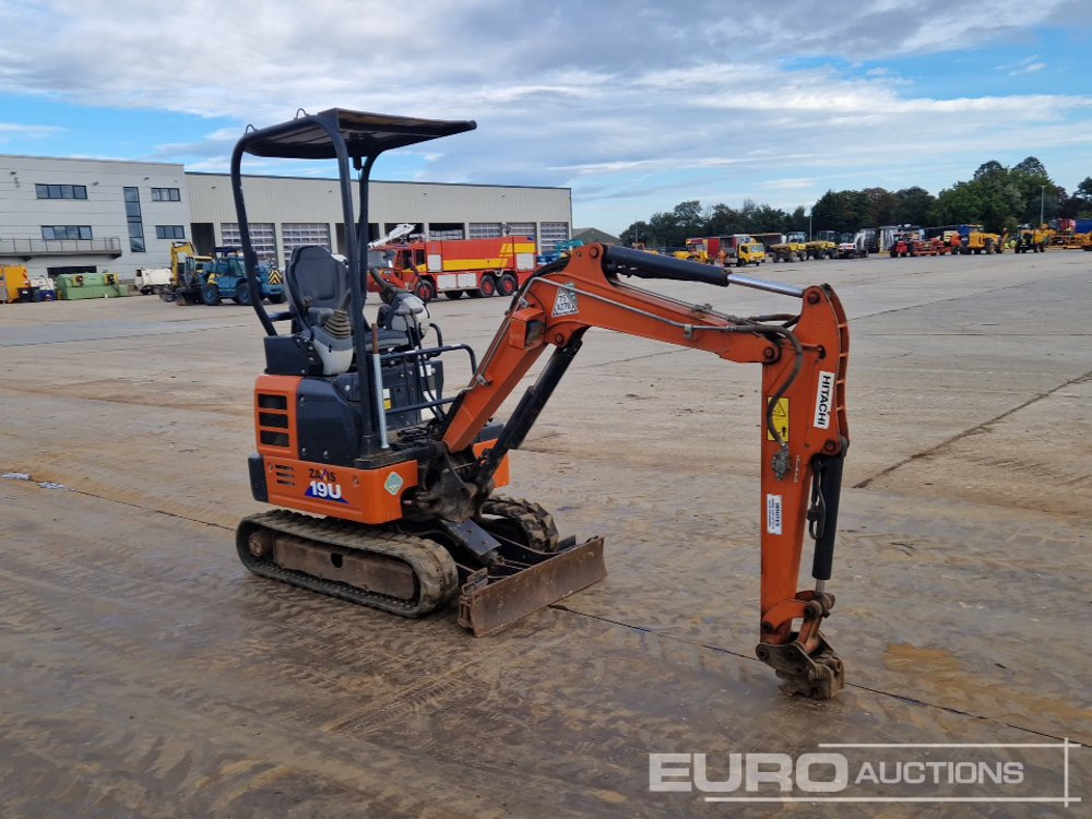 Miniexcavadora 2020 Hitachi ZX19U-6 YR: foto 7