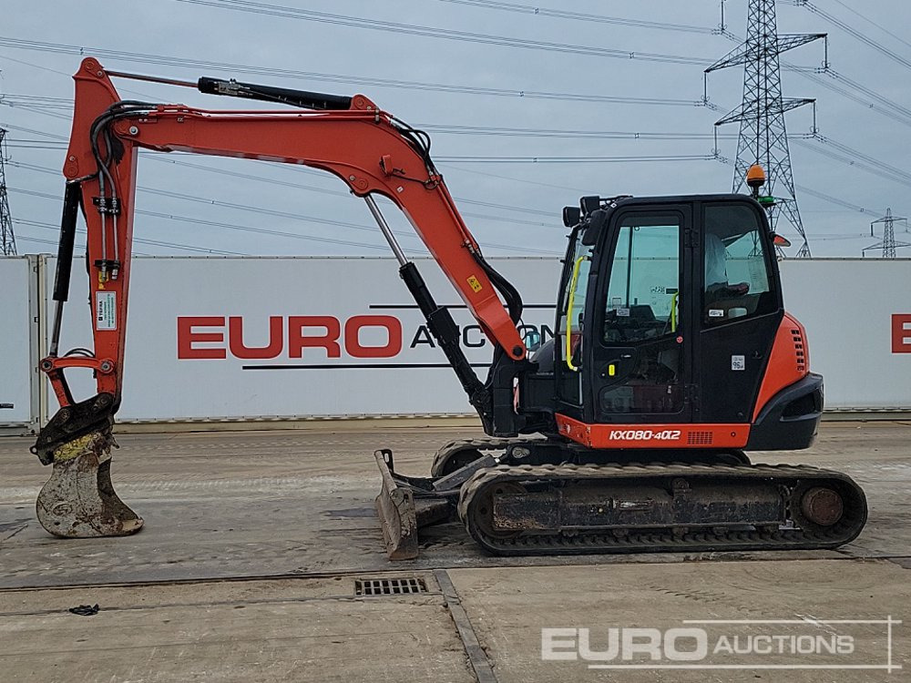 2020 Kubota KX080-4A - Miniexcavadora: foto 2 2020 Kubota KX080-4A - Miniexcavadora: foto 2