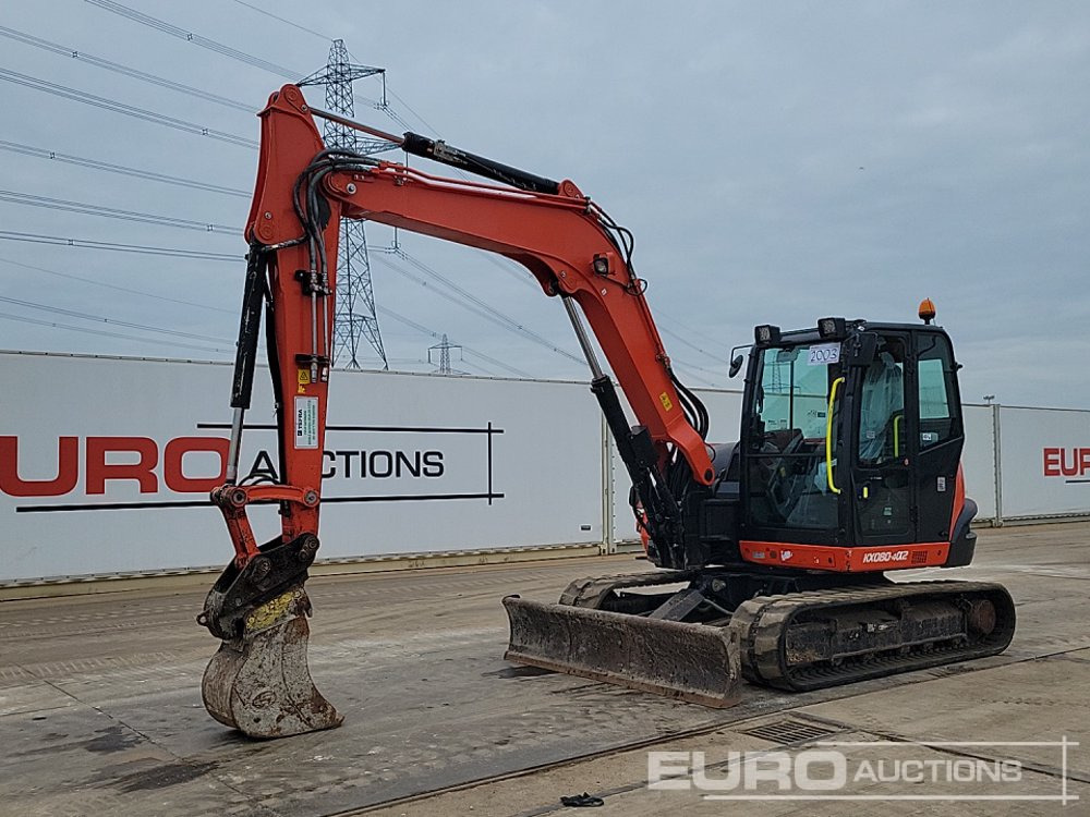 2020 Kubota KX080-4A - Miniexcavadora: foto 1 2020 Kubota KX080-4A - Miniexcavadora: foto 1
