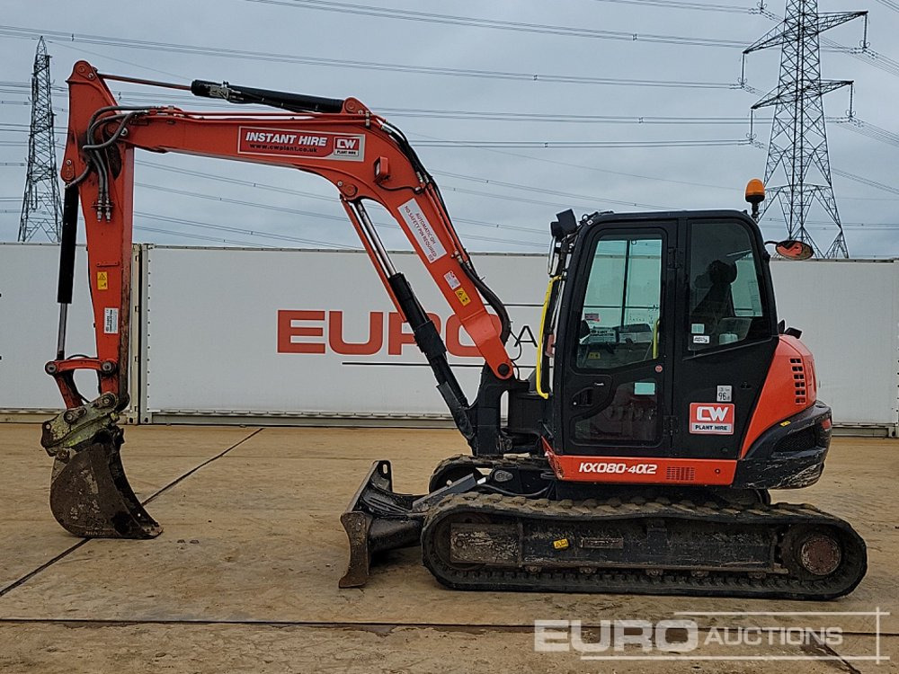 2020 Kubota KX080-4A2 - Miniexcavadora: foto 2 2020 Kubota KX080-4A2 - Miniexcavadora: foto 2