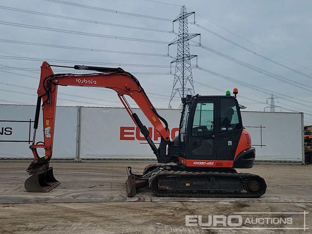 2020 Kubota KX080-4A2 - Miniexcavadora: foto 2 2020 Kubota KX080-4A2 - Miniexcavadora: foto 2
