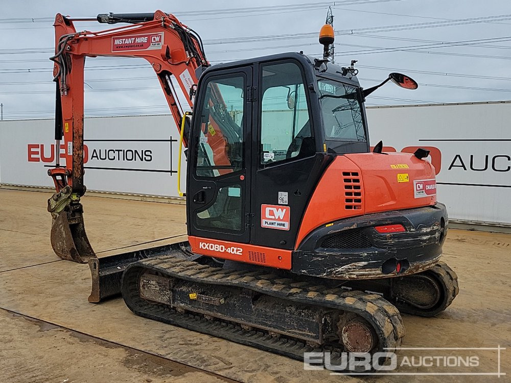 2020 Kubota KX080-4A2 - Miniexcavadora: foto 3 2020 Kubota KX080-4A2 - Miniexcavadora: foto 3