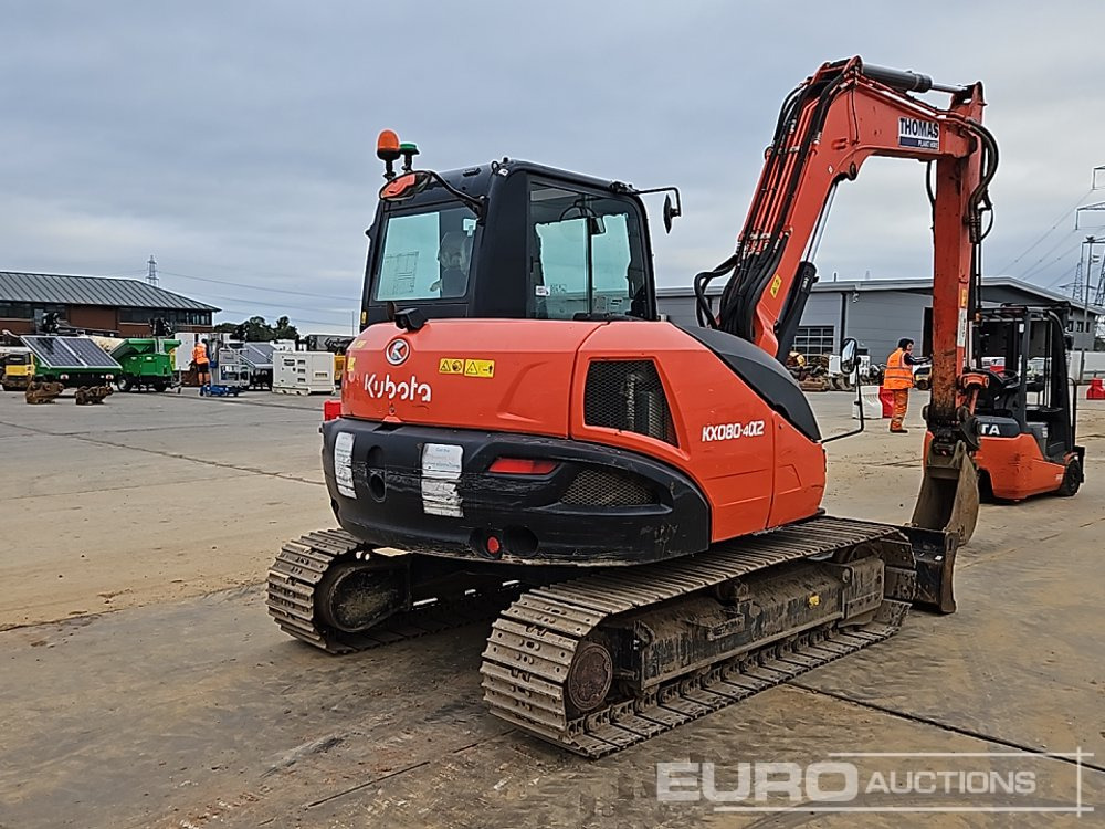 2020 Kubota KX080-4A2 - Miniexcavadora: foto 5 2020 Kubota KX080-4A2 - Miniexcavadora: foto 5