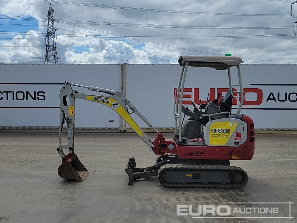2020 Takeuchi TB216 - Miniexcavadora: foto 2 2020 Takeuchi TB216 - Miniexcavadora: foto 2