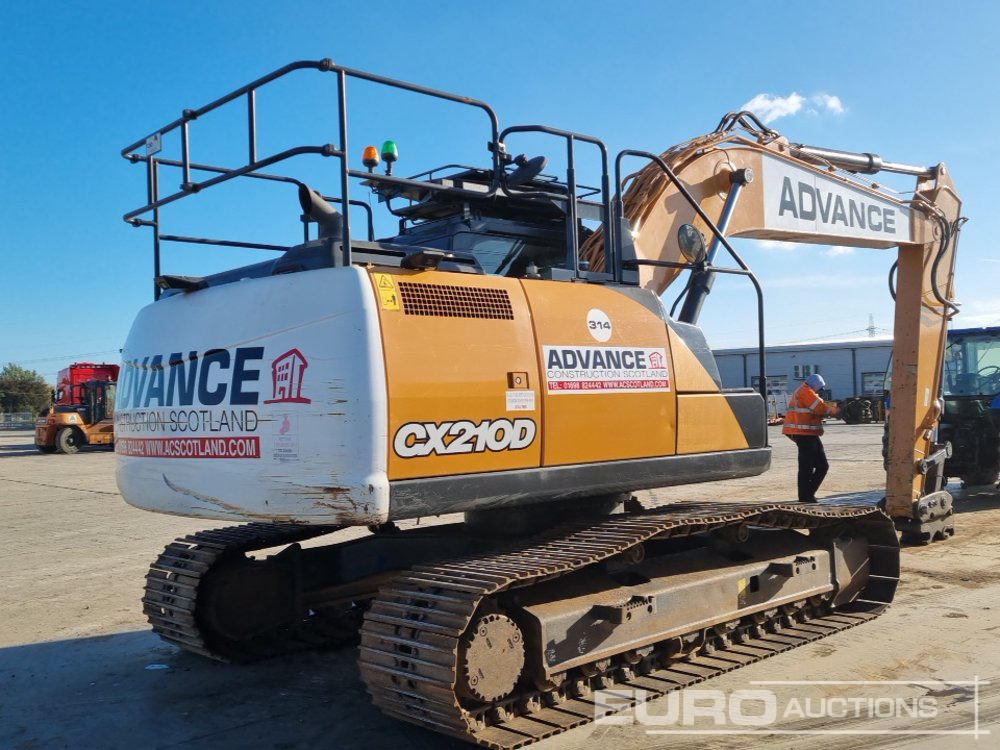 2021 Case CX210D - Excavadora de cadenas: foto 5 2021 Case CX210D - Excavadora de cadenas: foto 5