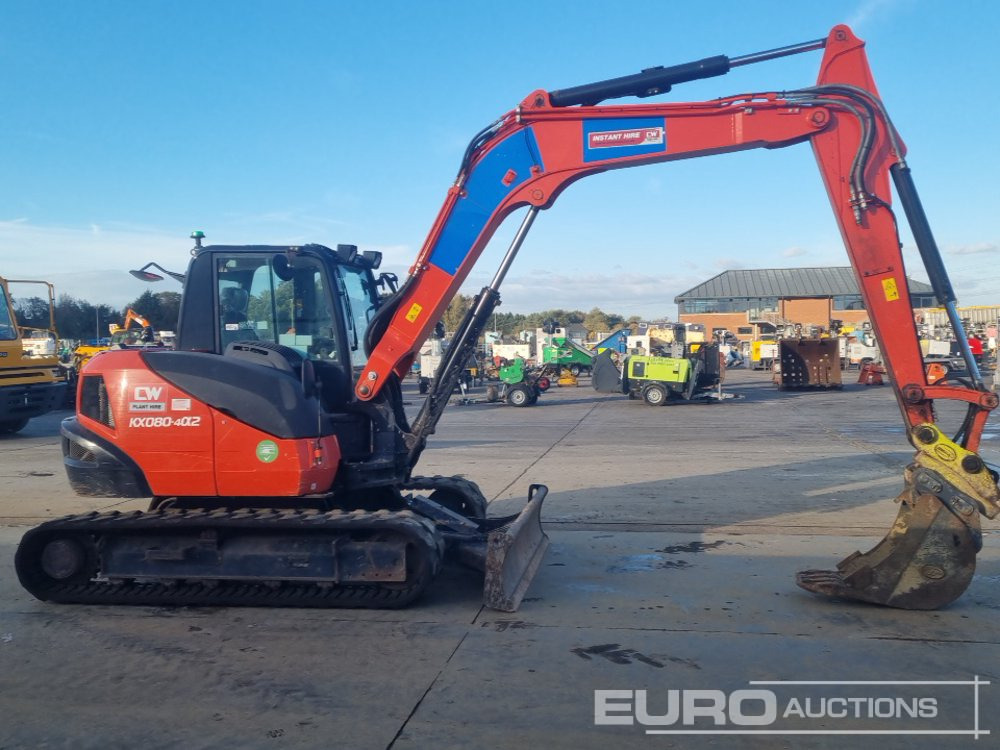 Miniexcavadora 2021 Kubota KX080-4A2: foto 6