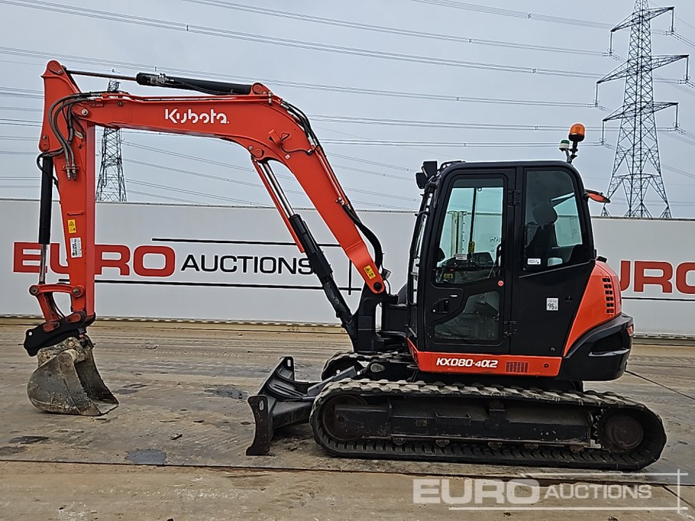2021 Kubota KX080-4A2 - Miniexcavadora: foto 2 2021 Kubota KX080-4A2 - Miniexcavadora: foto 2