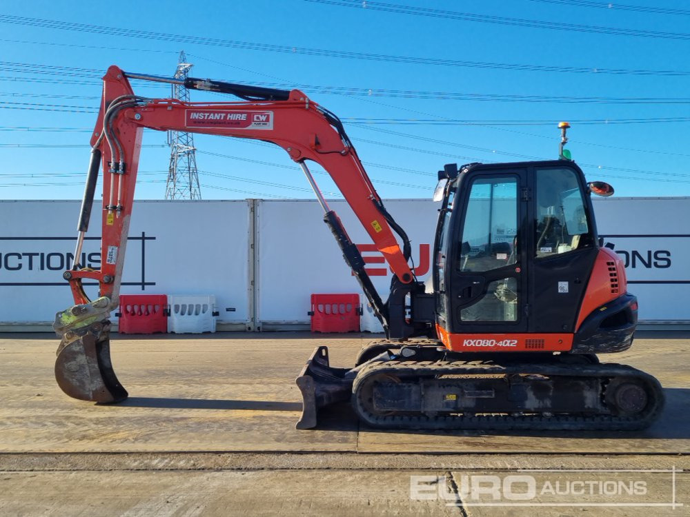 2021 Kubota KX080-4A2 - Miniexcavadora: foto 2 2021 Kubota KX080-4A2 - Miniexcavadora: foto 2