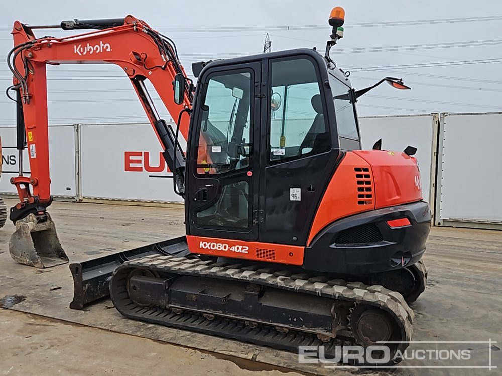 2021 Kubota KX080-4A2 - Miniexcavadora: foto 3 2021 Kubota KX080-4A2 - Miniexcavadora: foto 3