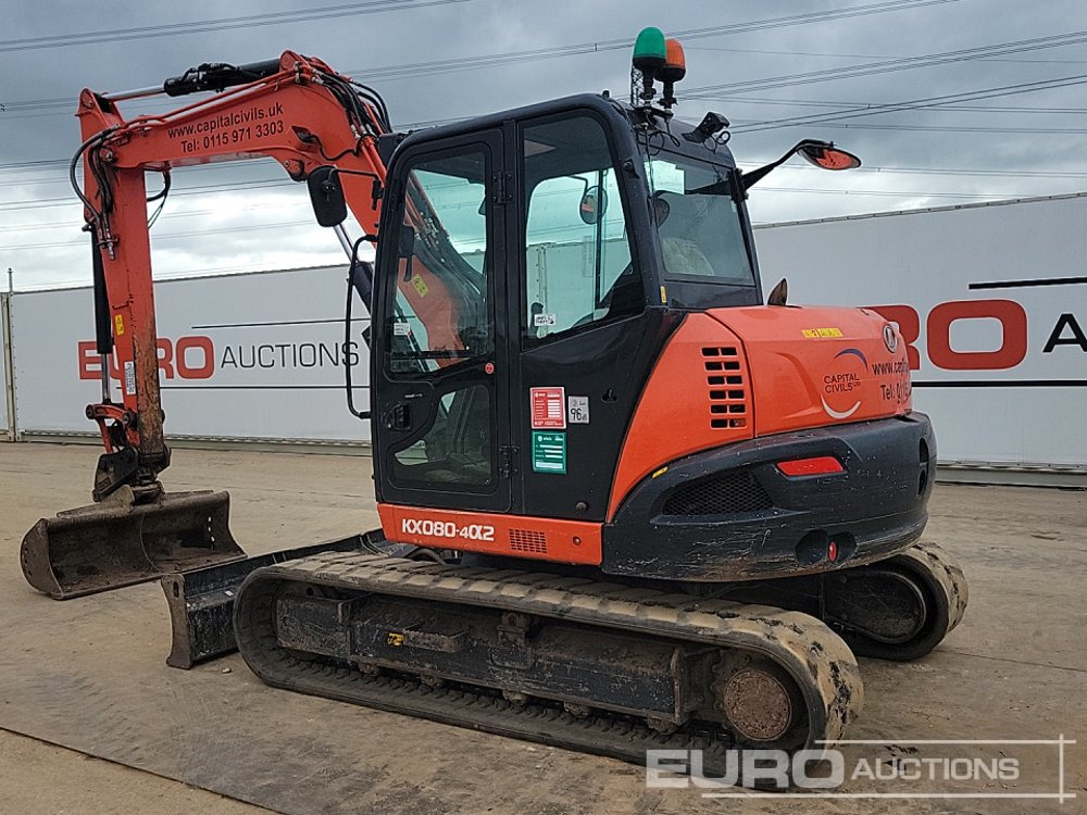 2021 Kubota KX080-4A2 - Miniexcavadora: foto 3 2021 Kubota KX080-4A2 - Miniexcavadora: foto 3