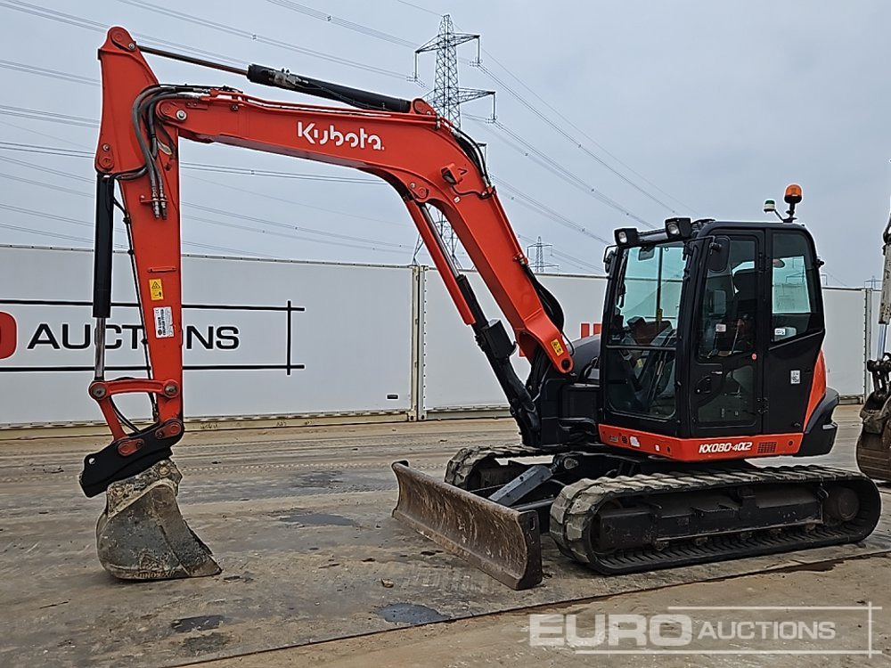 2021 Kubota KX080-4A2 - Miniexcavadora: foto 1 2021 Kubota KX080-4A2 - Miniexcavadora: foto 1