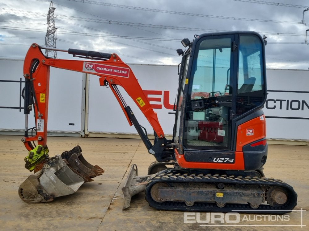 2021 Kubota U27-4 - Miniexcavadora: foto 2 2021 Kubota U27-4 - Miniexcavadora: foto 2