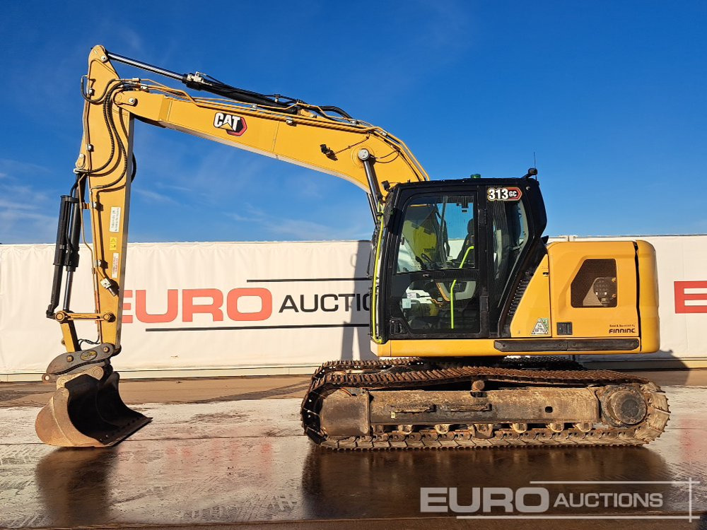 2022 CAT 313GC - Excavadora de cadenas: foto 2 2022 CAT 313GC - Excavadora de cadenas: foto 2