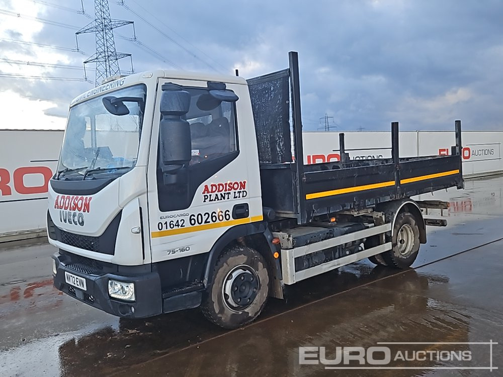 2022 Iveco Euro Cargo 75-160 - Camión volquete: foto 1 2022 Iveco Euro Cargo 75-160 - Camión volquete: foto 1