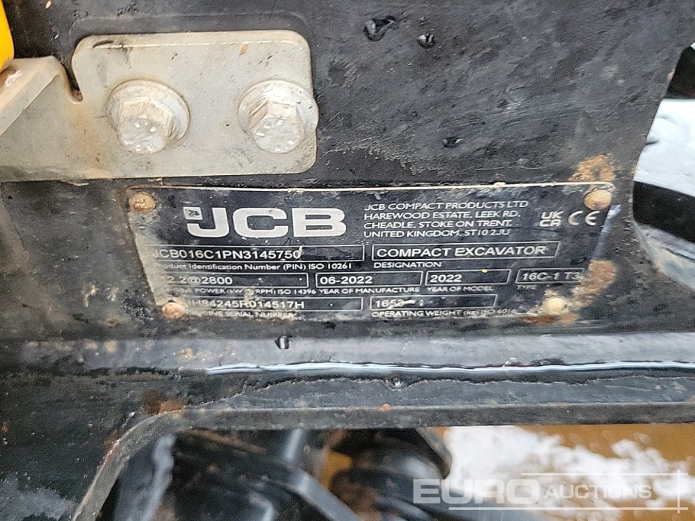 Miniexcavadora 2022 JCB 16C-1 T3: foto 49 Miniexcavadora 2022 JCB 16C-1 T3: foto 49