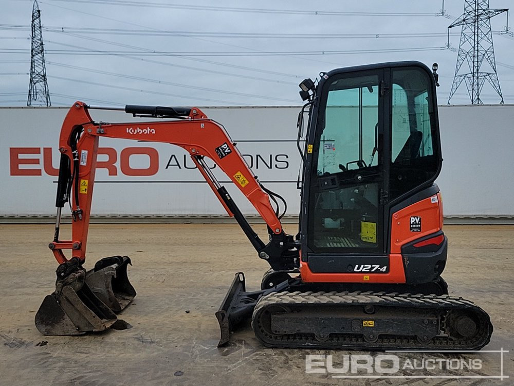 2022 Kubota U27-4HI - Miniexcavadora: foto 2 2022 Kubota U27-4HI - Miniexcavadora: foto 2