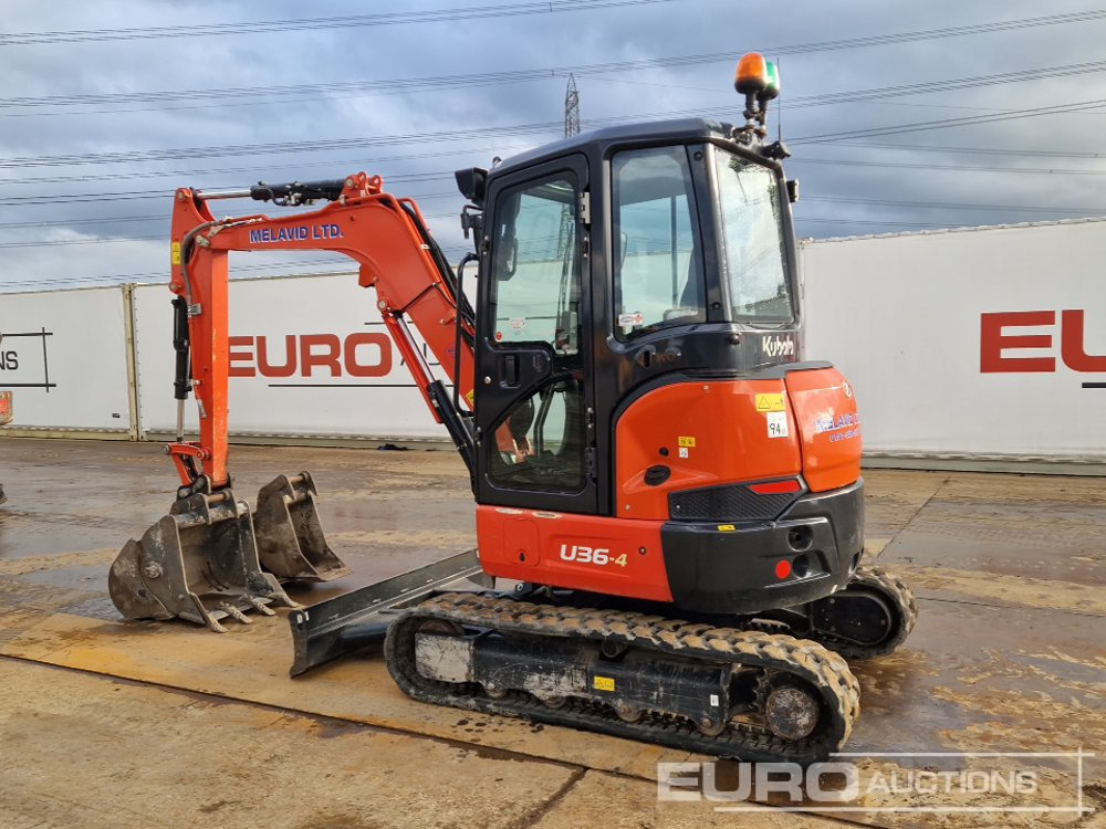 2022 Kubota U36-4 - Miniexcavadora: foto 3 2022 Kubota U36-4 - Miniexcavadora: foto 3