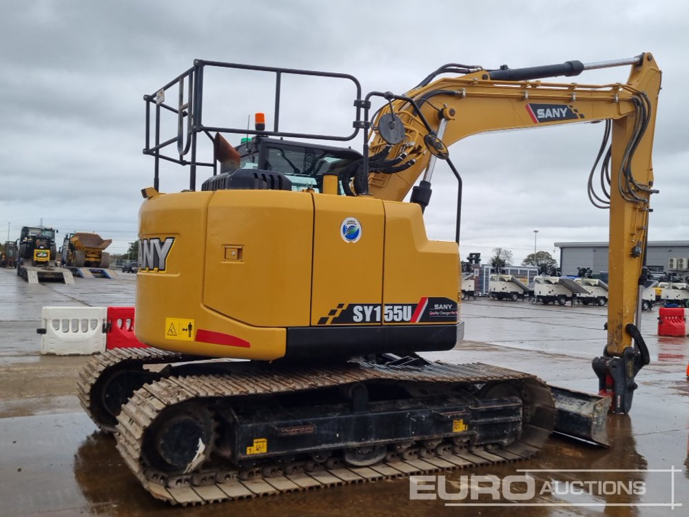 2022 Sany SY155U - Excavadora de cadenas: foto 5 2022 Sany SY155U - Excavadora de cadenas: foto 5