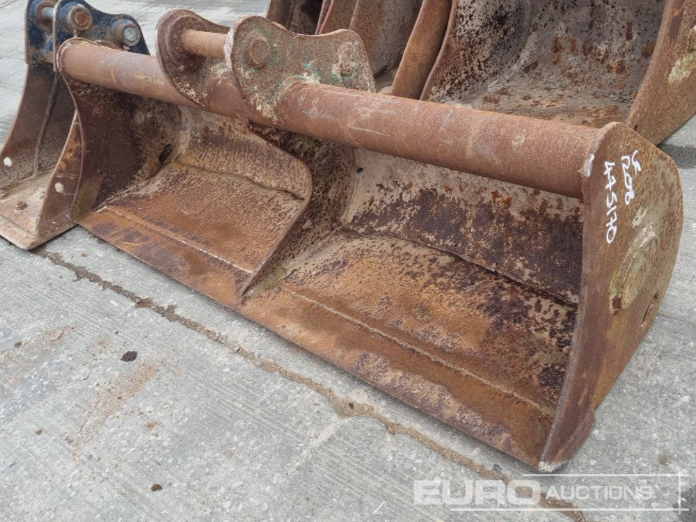 Cazo 48" Ditching, 18", 12", 12", 10" Digging Bucket 30-40mm Pin to suit Mini Excavator: foto 9