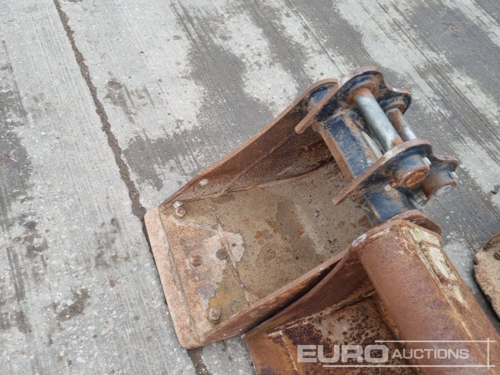 Cazo 48" Ditching, 18", 12", 12", 10" Digging Bucket 30-40mm Pin to suit Mini Excavator: foto 11