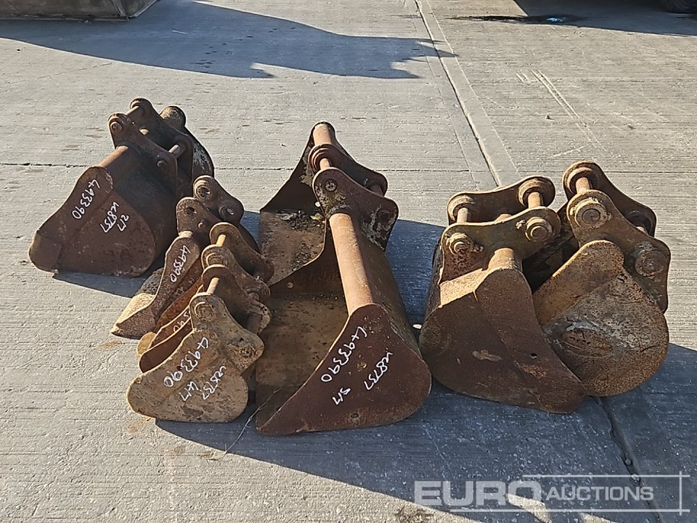 48" Ditching, 26", 18", 12", 12", 6", 6" Digging Bucket 30-35mm Pin to suit Mini Excavator - Cazo: foto 2 48" Ditching, 26", 18", 12", 12", 6", 6" Digging Bucket 30-35mm Pin to suit Mini Excavator - Cazo: foto 2