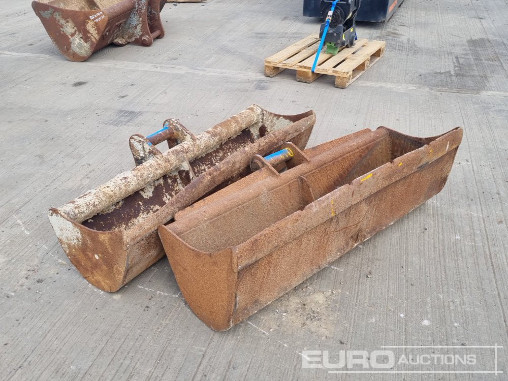 58", 58" Ditching Bucket 60mm Pin to suit 10-12 Ton Excavator - Cazo: foto 1 58", 58" Ditching Bucket 60mm Pin to suit 10-12 Ton Excavator - Cazo: foto 1