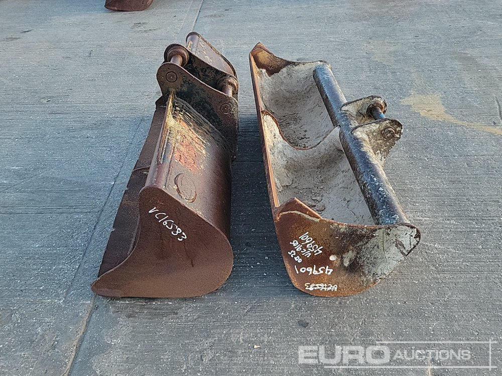 60", 60" Ditching Bucket 45mm Pin to suit 4-6 Ton Excavator - Cazo: foto 2 60", 60" Ditching Bucket 45mm Pin to suit 4-6 Ton Excavator - Cazo: foto 2