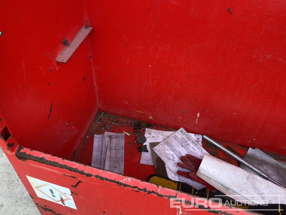 Equipo de construcción Armorgard Flame Bank Site Tool Box: foto 10